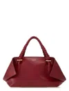 Ferragamo Medium Handbag In Burgundy Colour In Borgogna