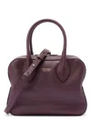 Ferragamo Double Handle Tote Bag In Red
