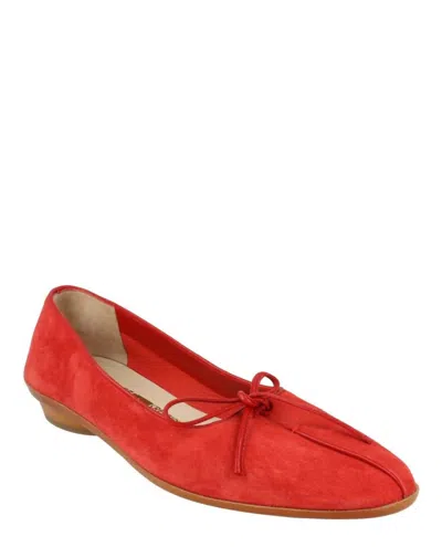 Ferragamo Women's Cherie Ballet Flats In Multi In Red