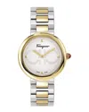 Ferragamo Chic Bracelet Watch In Gold