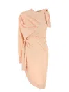 Ferragamo Pink Cotton Blend Dress