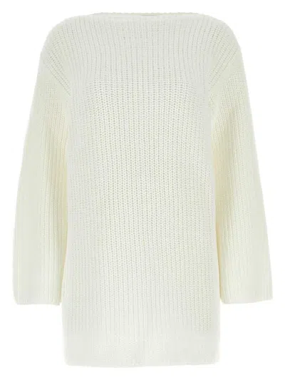 FERRAGAMO WOMEN'S COTTON OVERSIZE SWEATER
