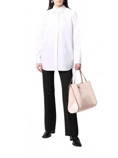 Ferragamo Women's Cotton Shirt In White