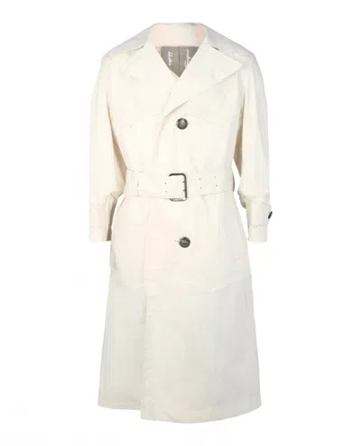 Ferragamo Women's Cotton Trench Coat In White