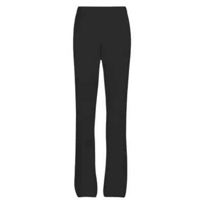 Ferragamo Women's Cotton Trousers In Black