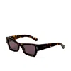 Ferragamo Women's Dark Tortoise 53mm Sunglasses In Black