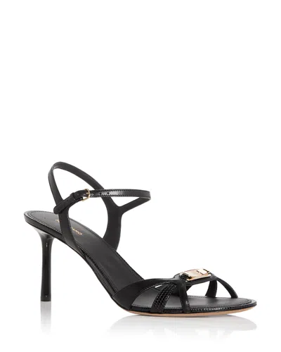 Ferragamo Women's Dasy 70 Strappy Sandals In Black