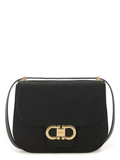 Ferragamo Women's Double Gancini Shoulder Bag