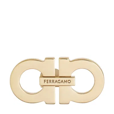 Ferragamo Women Double Gancino Earrings In Gold