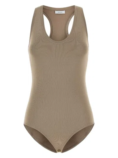 FERRAGAMO WOMEN'S DOVE STRETCH VISCOSE BLEND BODYSUIT