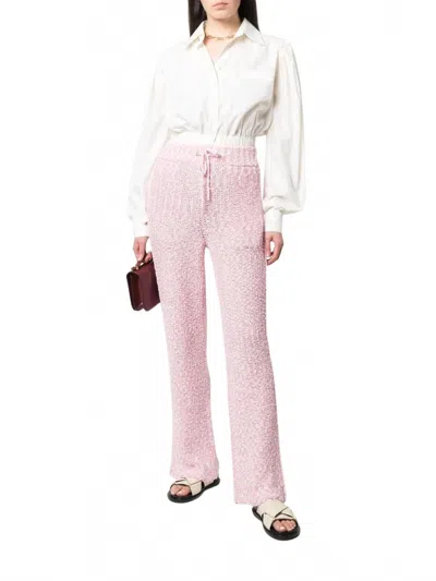 Ferragamo Women's Drawstring Pants In Pink