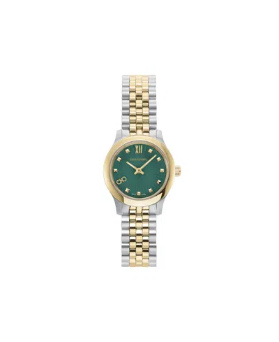 Ferragamo Women's Duo Mini Two-tone Stainless Steel Bracelet Watch 25mm In Gold