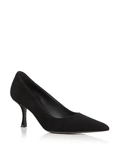 Ferragamo Women's Elydea 70 Pointed Toe Pumps In Nero