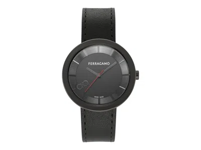 Pre-owned Ferragamo Women's  Curve V2 Sfsh00324 Watch In Stainless Steel In Silver
