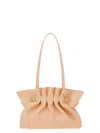 Ferragamo Pink Crossbody Bag With Chain-link Handle And Gancini Plaque On The Front