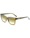 Ferragamo Women's Gancini 55mm Sunglasses In Brown