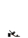 Ferragamo Sandals Block Heel Gancini Buckle