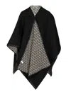 Ferragamo Women "gancini" Cape In Black