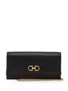 Ferragamo `gancino Soft` Chain Wallet In Multicolor