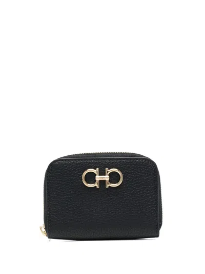 Ferragamo Gancini Wallet In Multicolor