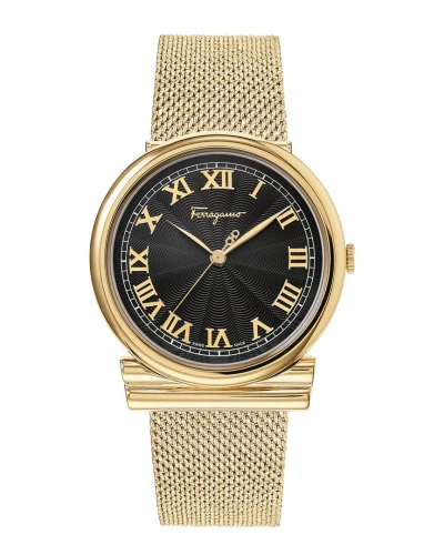 Ferragamo Women's Gancino Watch In Gold