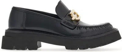 FERRAGAMO WOMEN'S GANCIO LEATHER BROGUES BOOT