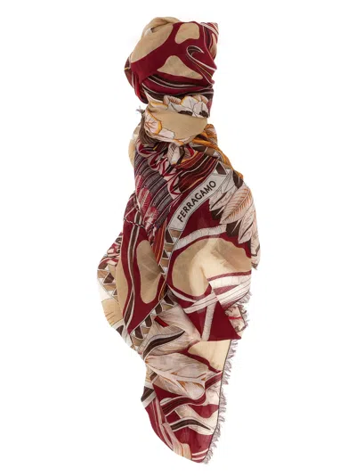 FERRAGAMO FERRAGAMO WOMEN 'GIADA' SHAWL