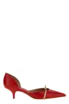 Ferragamo Gyoia Pointed High Heels In Red