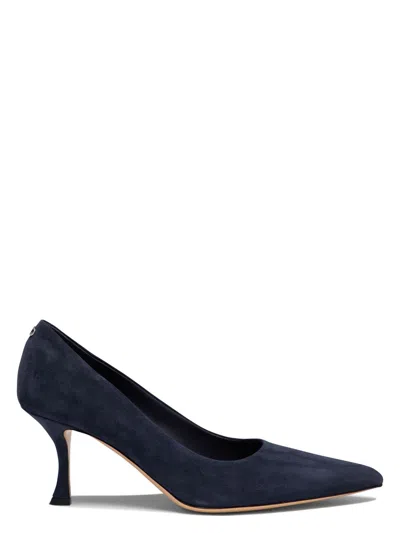 Ferragamo Women's Heeled Shoes In Blue