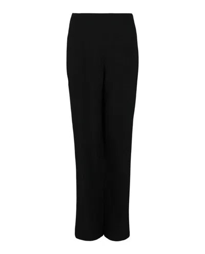 Ferragamo High-waisted Tailored Pants In Black