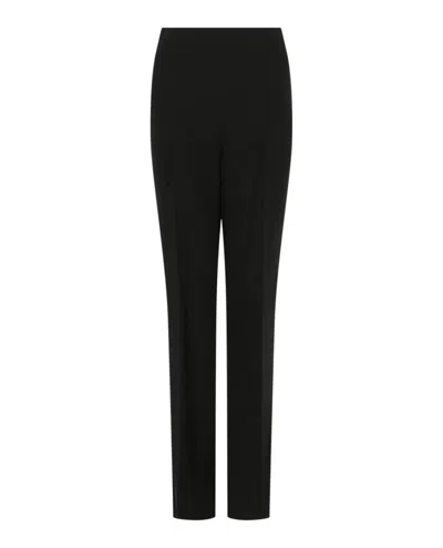 Ferragamo Women's High-waisted Trousers In Black