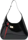 Ferragamo Extra Large Hobo Shoulder Bag In Black