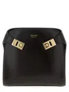 Ferragamo Belt Bag With Top Handle And Hardware In Brown