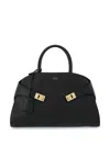 Ferragamo Hug Medium Leather Handbag
