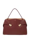 Ferragamo Women Hug Medium Leather Tote Bag