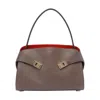 Ferragamo Structured Silhouette Shoulder Bag With Top Handle