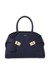 Ferragamo Women Hug Small Leahter Tote Bag