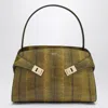Ferragamo Medium Hug Ayers-leather Top Handle Bag In Brown