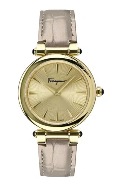 Pre-owned Ferragamo Women's Idillio 36mm Quartz Watch Sfyp00220