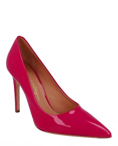 Ferragamo Ilary Patent Pump In Red