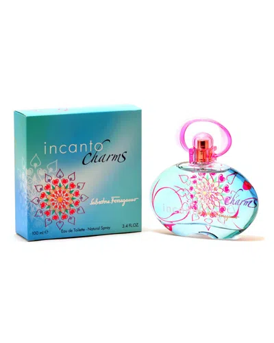 Ferragamo Women's Incanto Charms 3.4oz Eau De Toilette Spray In Transparent