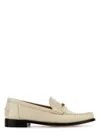 Ferragamo Harry Leather Loafers Hardware Toe In Brown