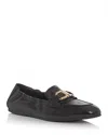 Ferragamo Jodie Deconstructed Leather Loafer In Black