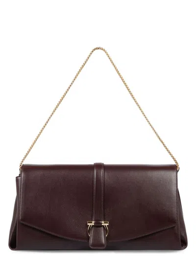 FERRAGAMO WOMEN'S L LEATHER CROSSBODY BAG