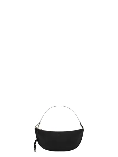Ferragamo Women's Large Black Half Moon Bag