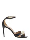 Ferragamo Roxy Sandal In Black