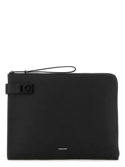 Ferragamo Women's Leather Clutch