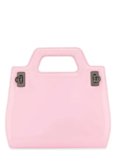 Ferragamo Women's Leather Mini Wanda Handbag