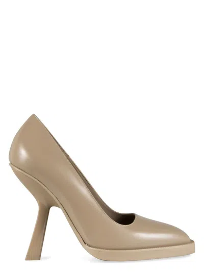 FERRAGAMO WOMEN'S LEATHER PUMPS
