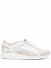 Ferragamo Pixie Panelled Low-top Sneakers In Multi